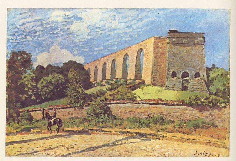 Alfred Sisley Aquadukt von Marly